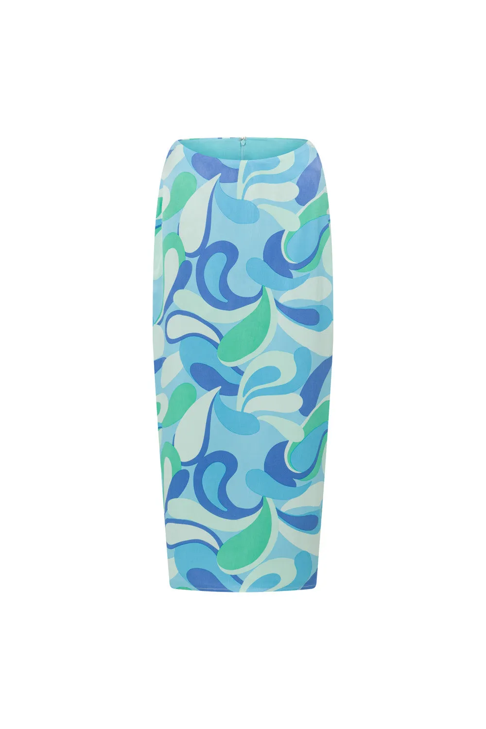 Celyna Midi Skirt - Swirl sold by Sabo Skirt product image thumbnail 5