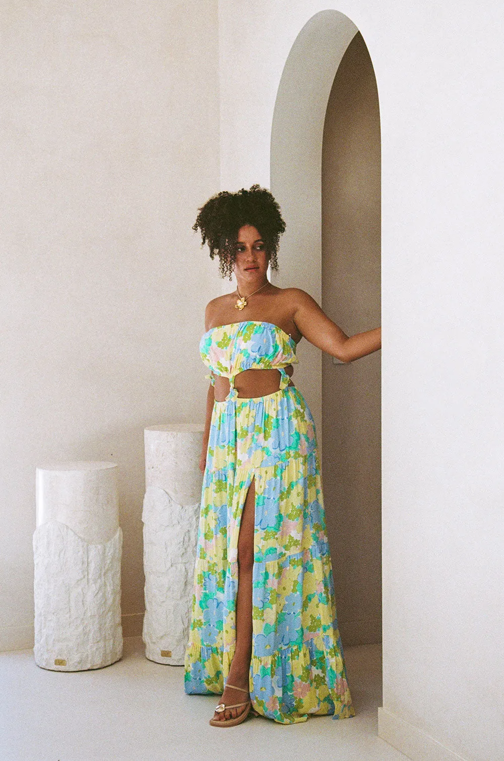 SAMPLE-Lili Dress - Floral Dream sold by Sabo Skirt