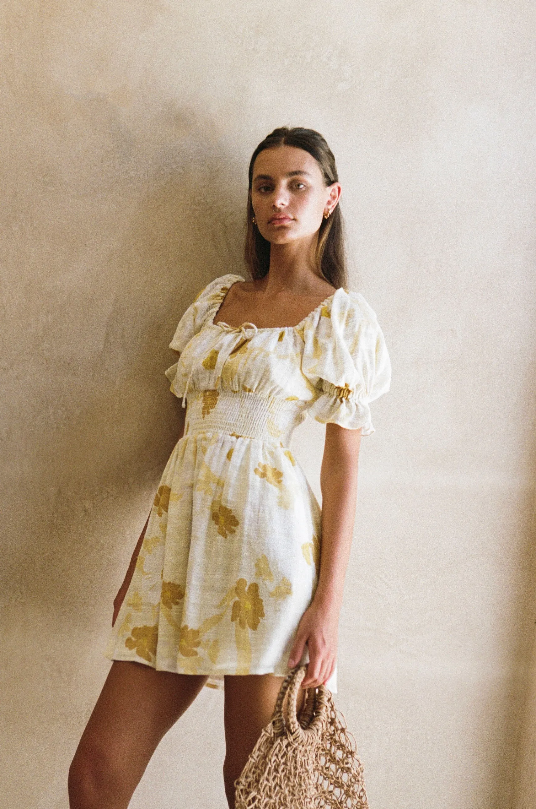 Alena Dress - Floral sold by Sabo Skirt