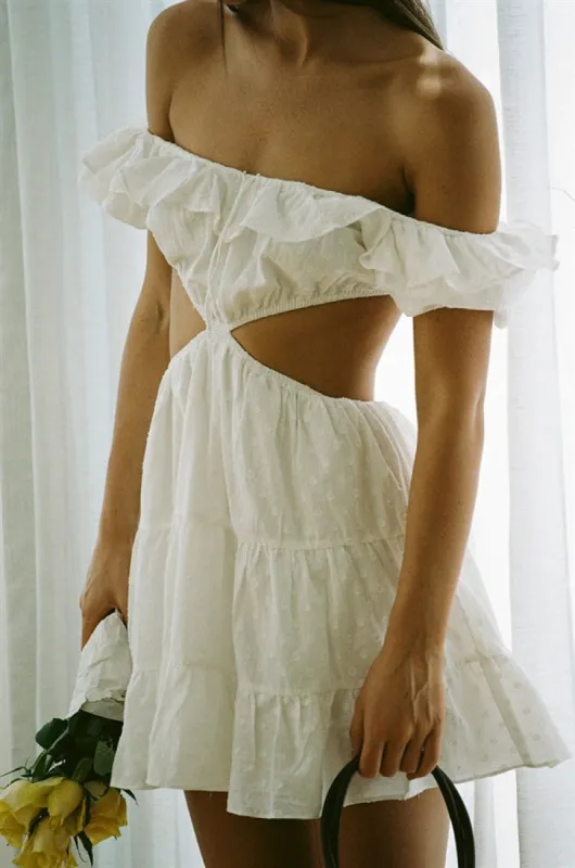 SAMPLE-Eva Frill Dress sold by Sabo Skirt