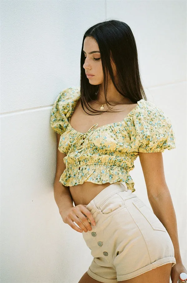 Elkie Top - Buttercup sold by Sabo Skirt product image thumbnail 5