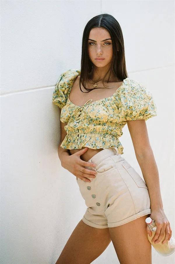 Elkie Top - Buttercup sold by Sabo Skirt product image thumbnail 2
