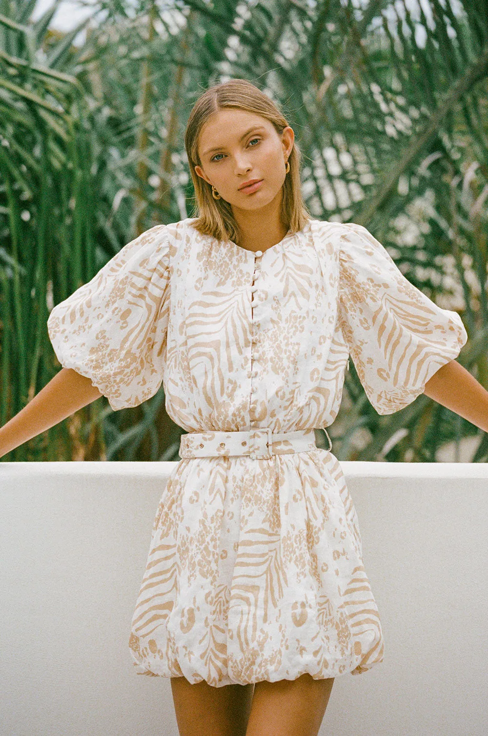 SAMPLE-Aura Linen Dress sold by Sabo Skirt product image thumbnail 2