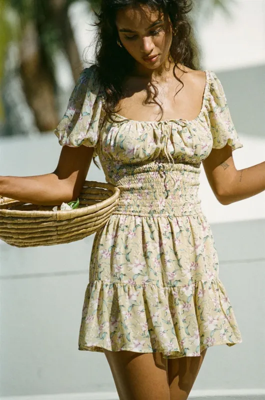 Aloe Dress - Floral sold by Sabo Skirt