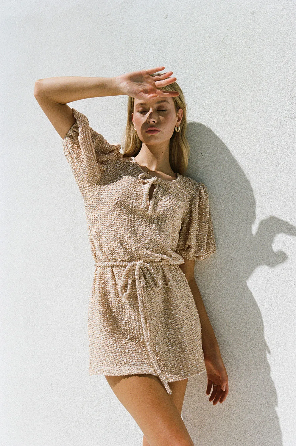 Fae Dress - Tan sold by Sabo Skirt product image thumbnail 5