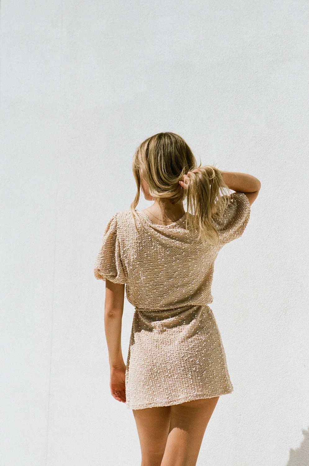 Fae Dress - Tan sold by Sabo Skirt product image thumbnail 4