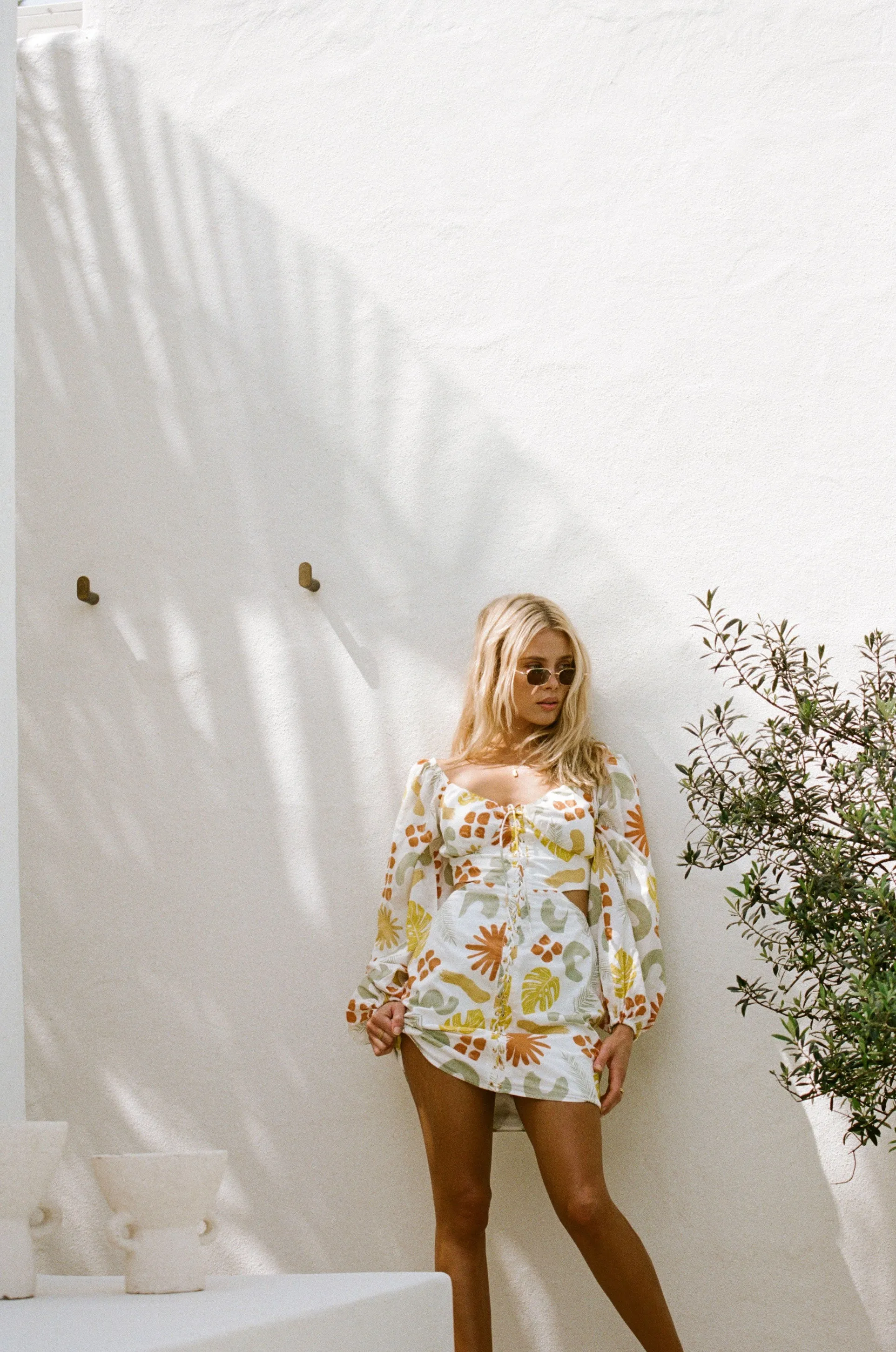 Willa Dress - Desert Leaf sold by Sabo Skirt product image thumbnail 2