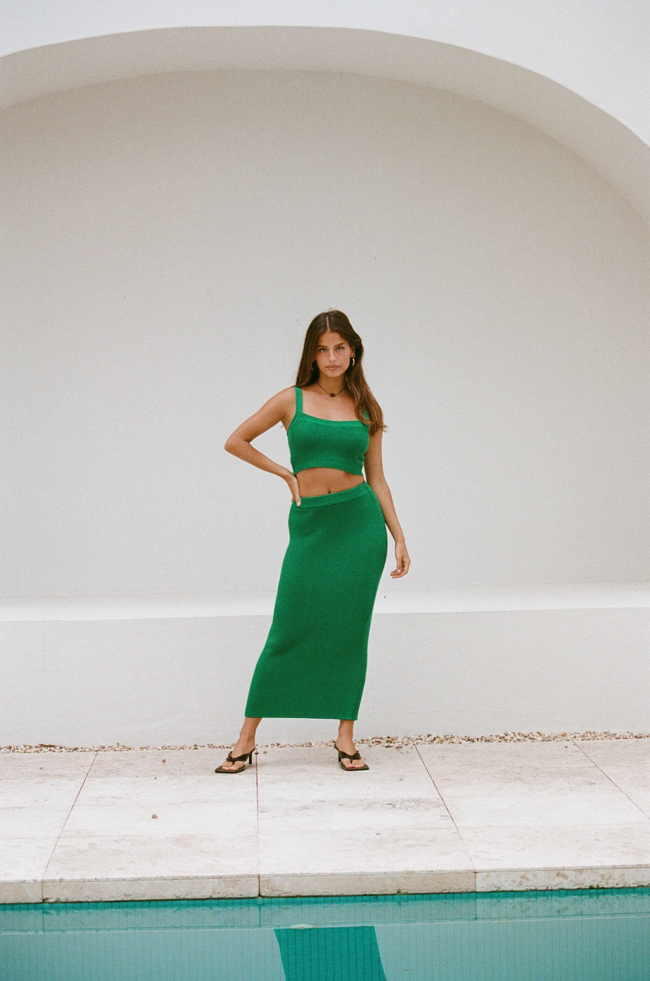 Nooa Top - Emerald sold by Sabo Skirt product image thumbnail 3
