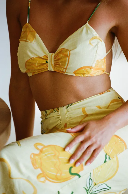 Tillie Top - Amalfi Citrus sold by Sabo Skirt