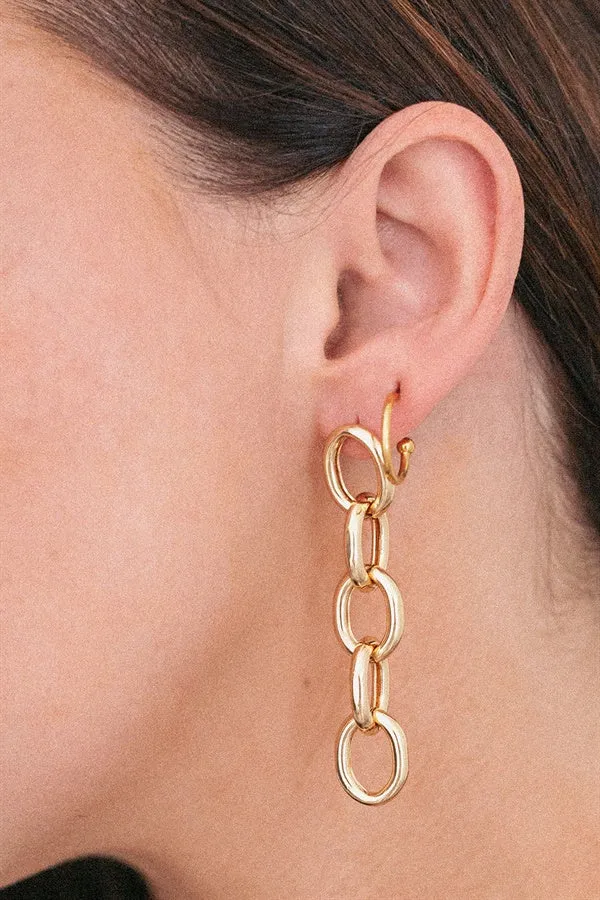 Rae Link Earrings sold by Sabo Skirt