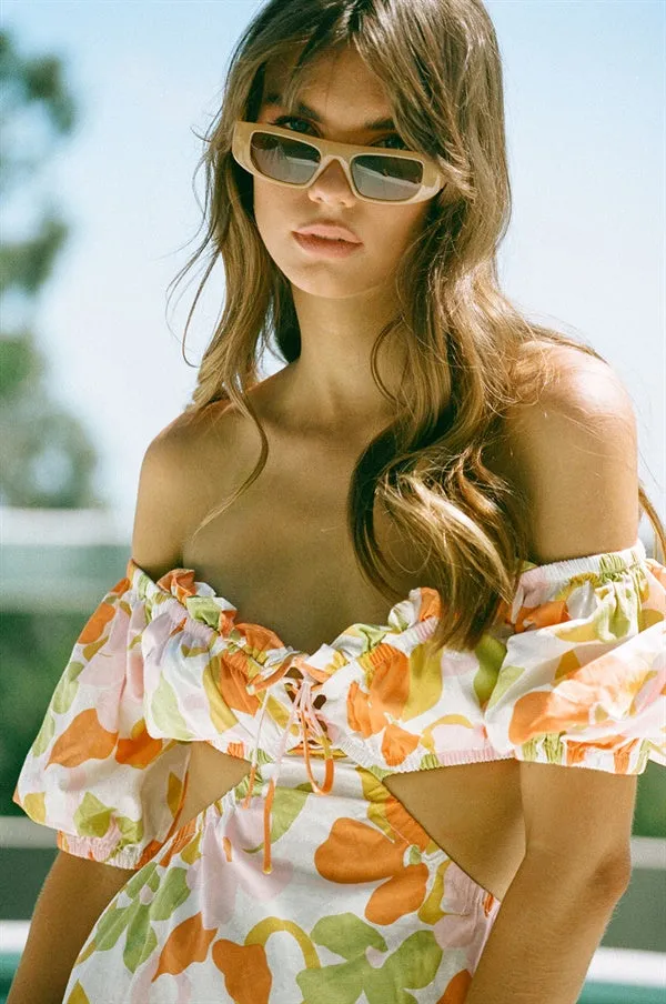 Kalluah Dress - Dusty Floral sold by Sabo Skirt product image thumbnail 3