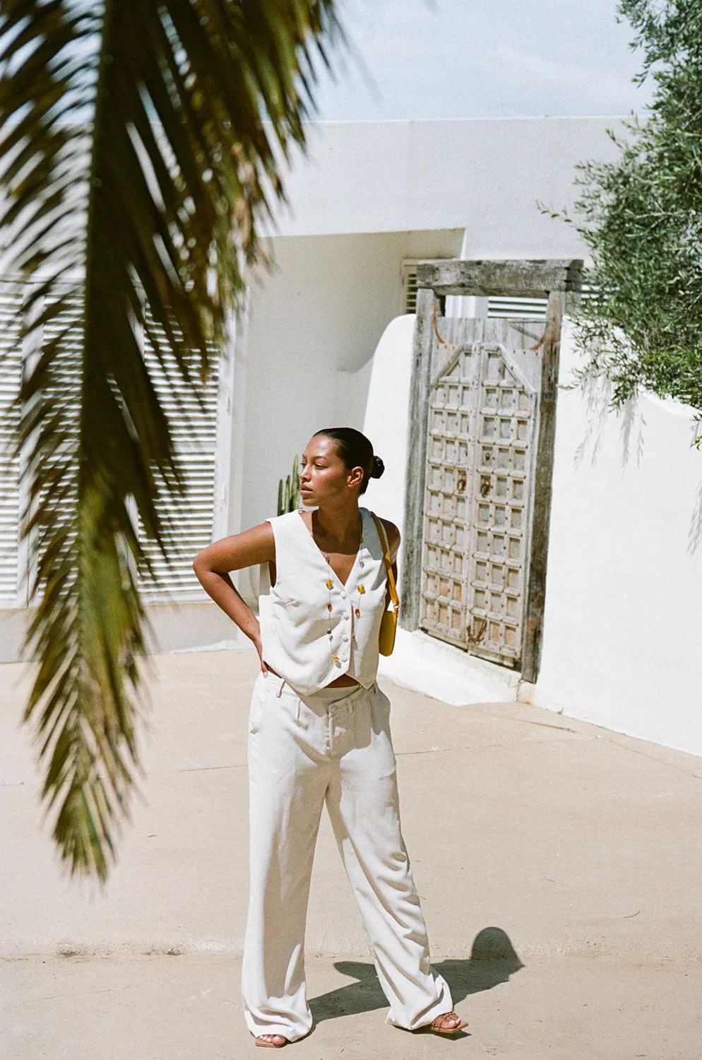 Remi Pants - Vanilla sold by Sabo Skirt product image thumbnail 5