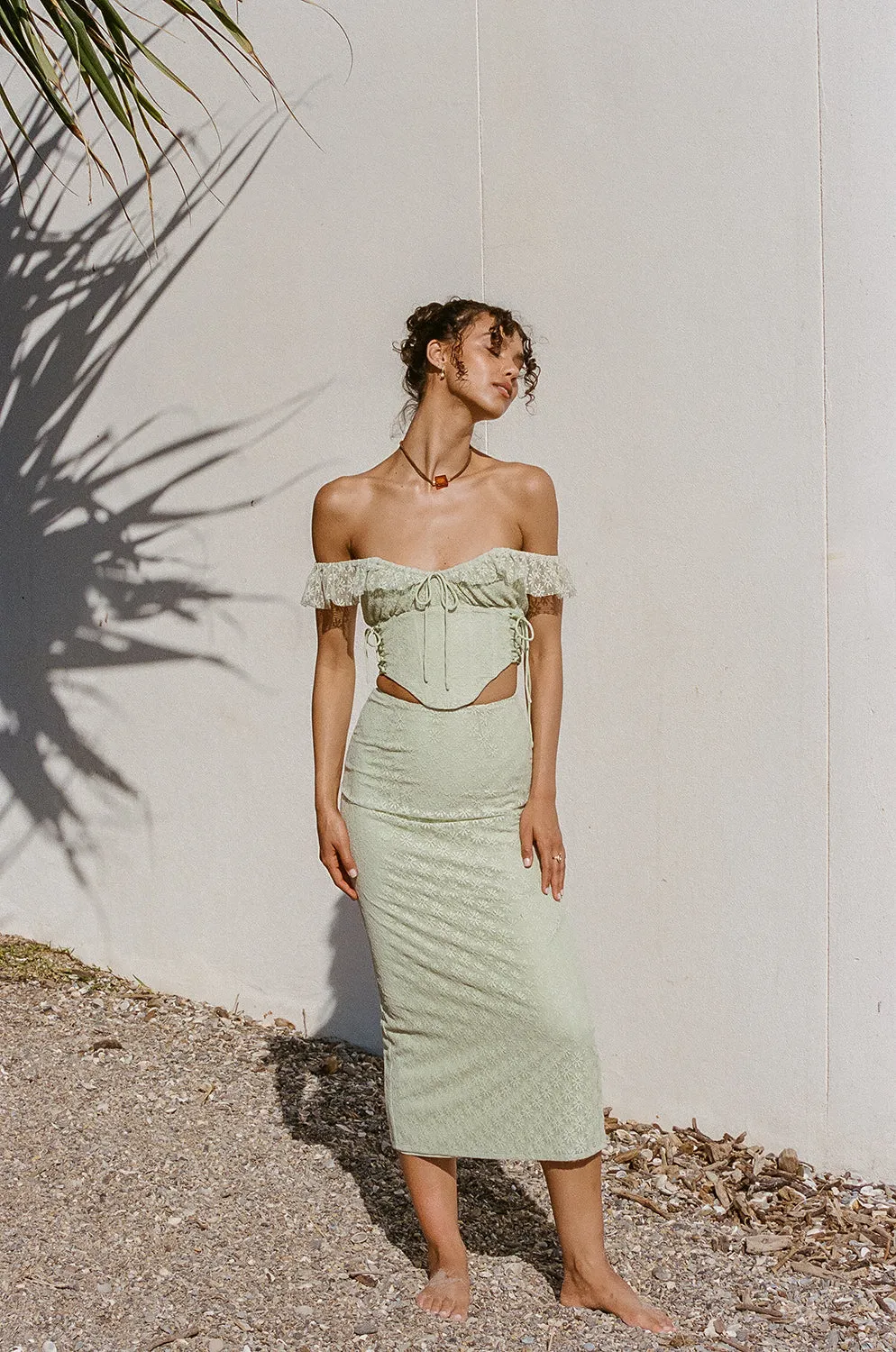 Josa Lace Up Top sold by Sabo Skirt product image thumbnail 3