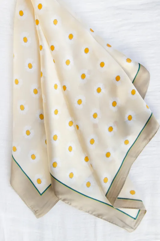 Ditzy Daisy Scarf sold by Sabo Skirt