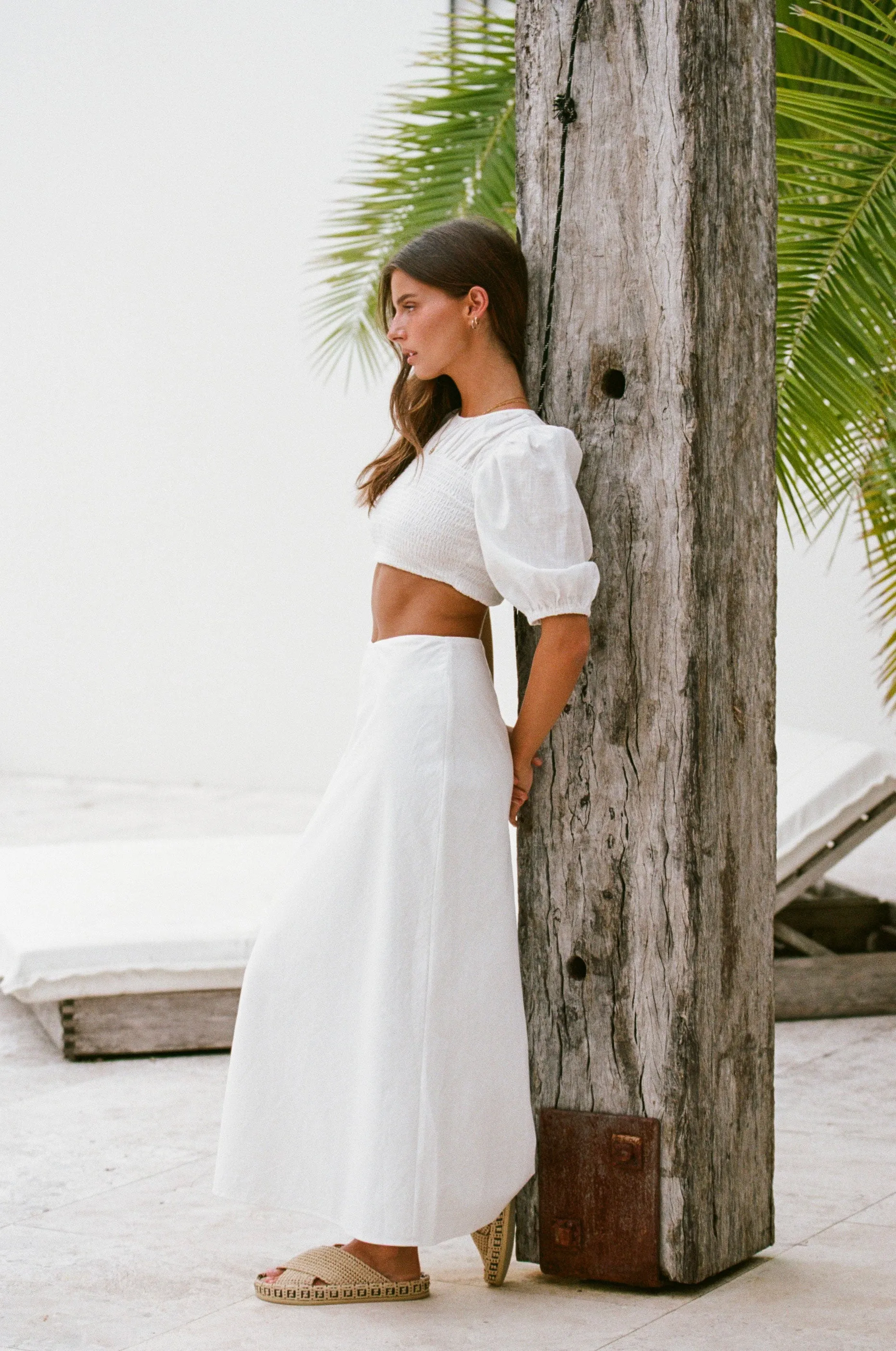 SAMPLE-Jayde Shirred Top sold by Sabo Skirt product image thumbnail 5