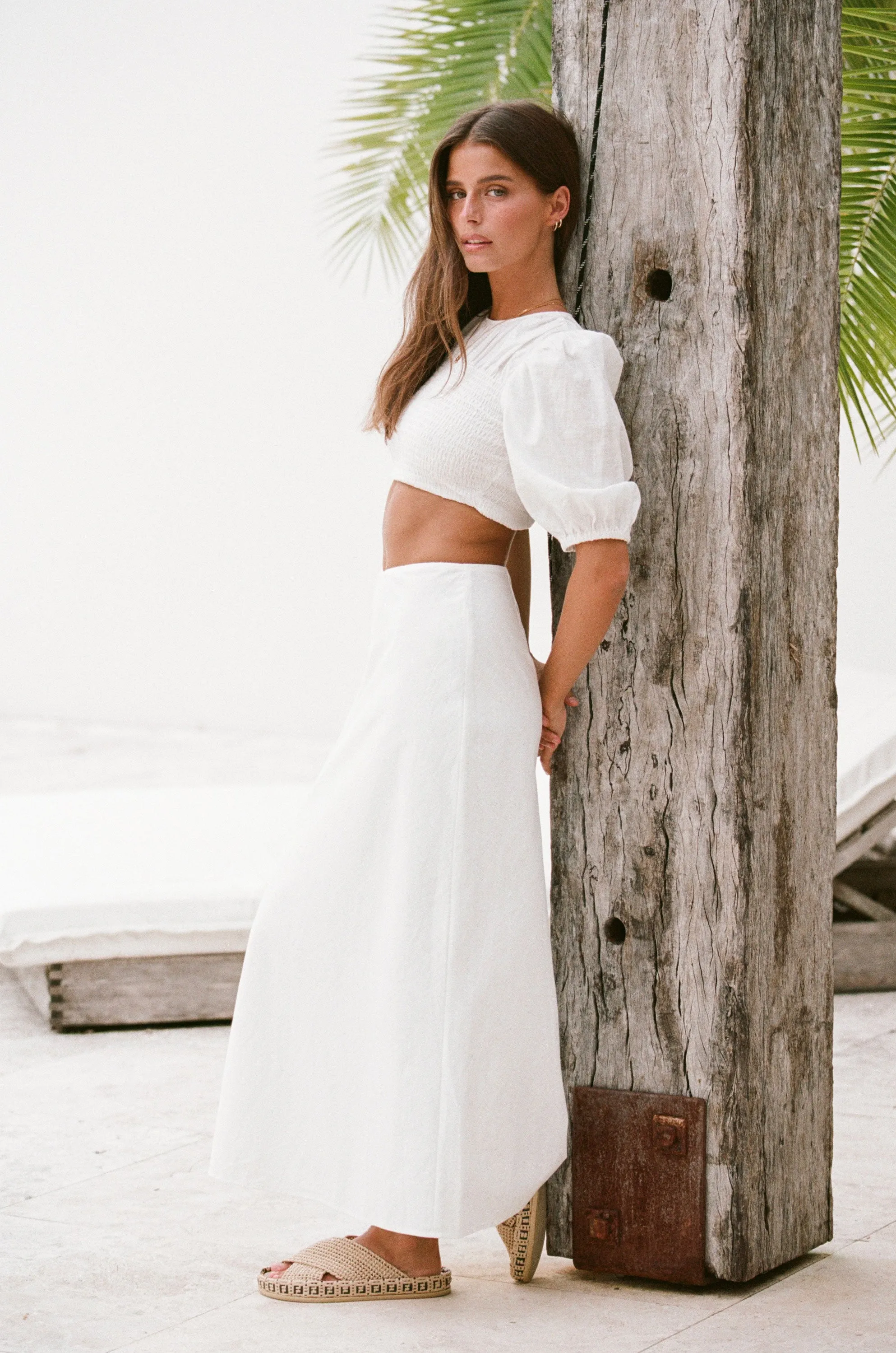 SAMPLE-Jayde Shirred Top sold by Sabo Skirt product image thumbnail 2