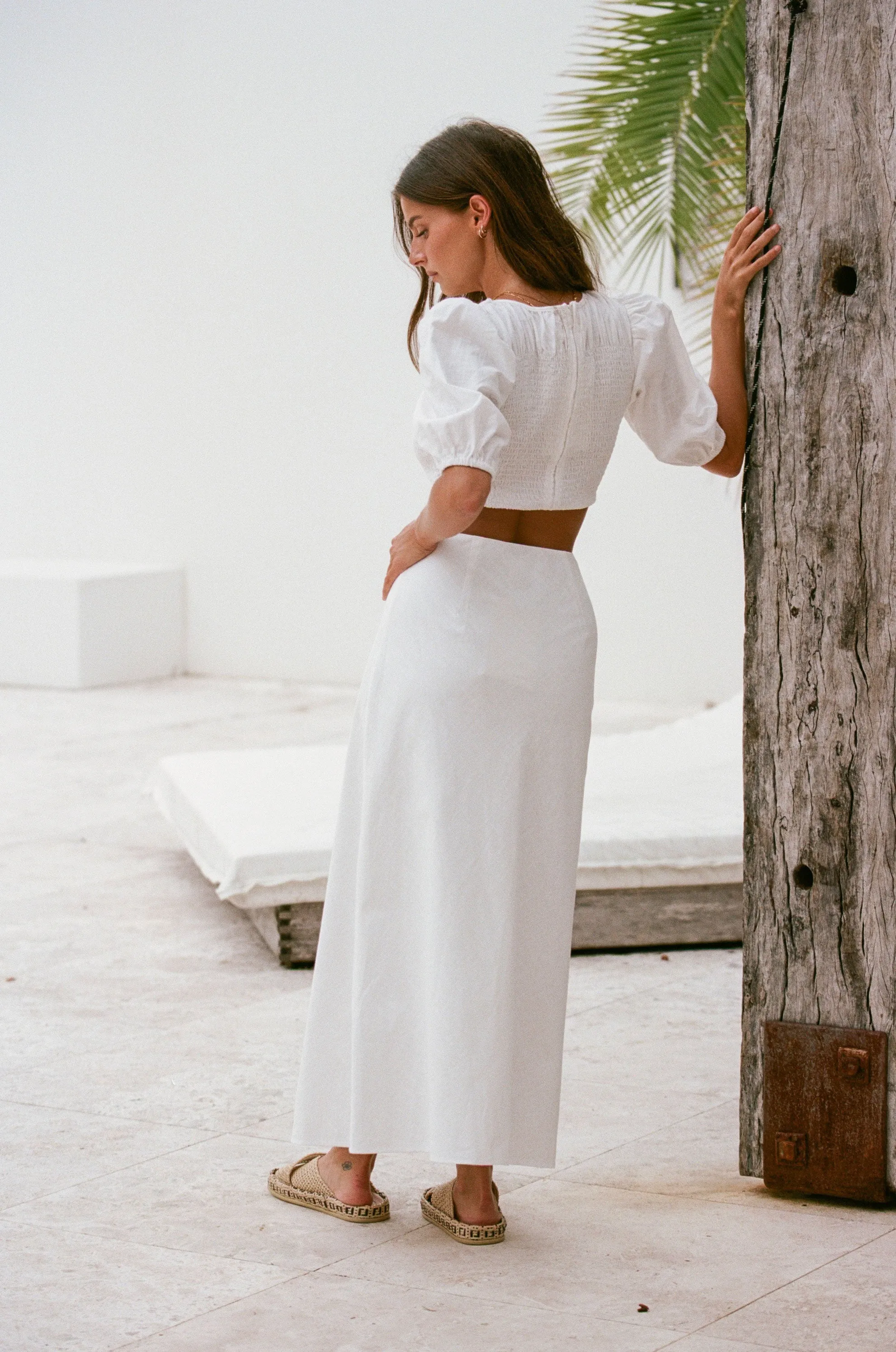 SAMPLE-Jayde Shirred Top sold by Sabo Skirt product image thumbnail 3