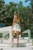 Izabella Dress - White sold by Sabo Skirt