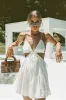 Izabella Dress - White sold by Sabo Skirt