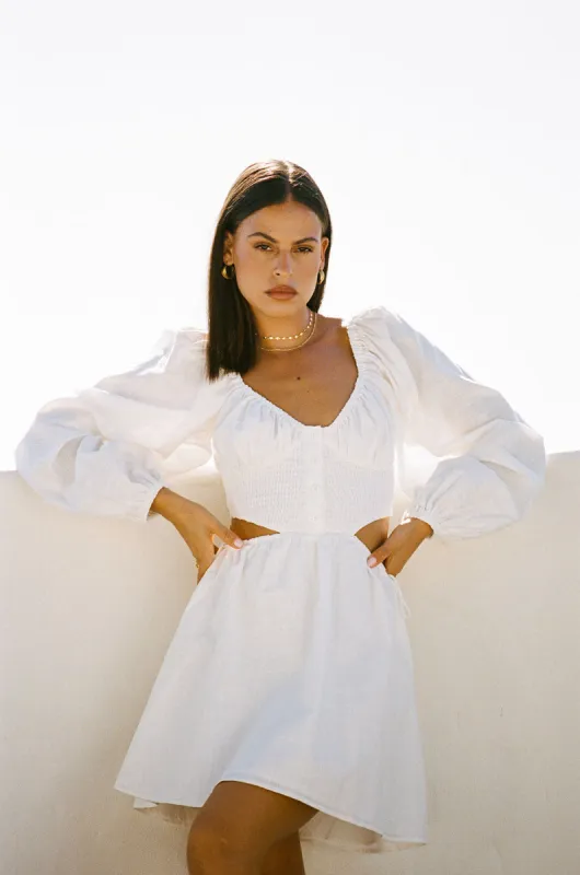 SAMPLE-Harvie Shirred Dress sold by Sabo Skirt