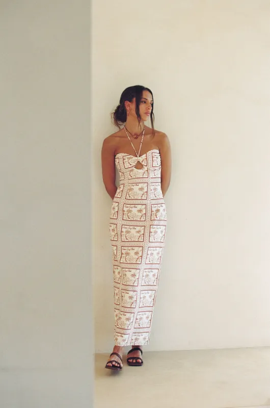 Taylee Midi Dress - Sabo Postcard sold by Sabo Skirt