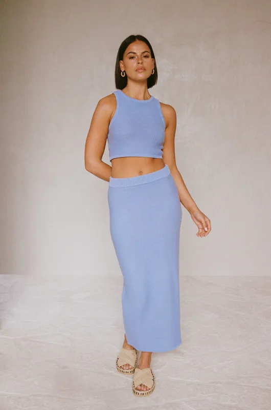 Heather Skirt - Azure sold by Sabo Skirt