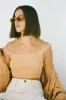 Evalia Top - Tan sold by Sabo Skirt