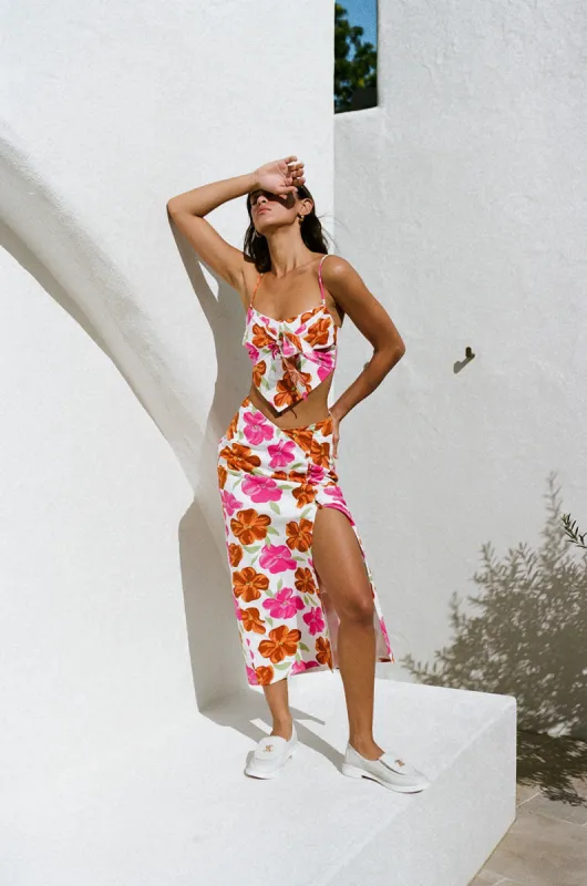 Luan Tie Top sold by Sabo Skirt