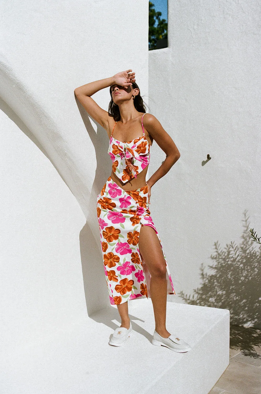 Luan Tie Top sold by Sabo Skirt