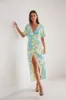Aquitaine Wrap Dress - Floral Dream sold by Sabo Skirt