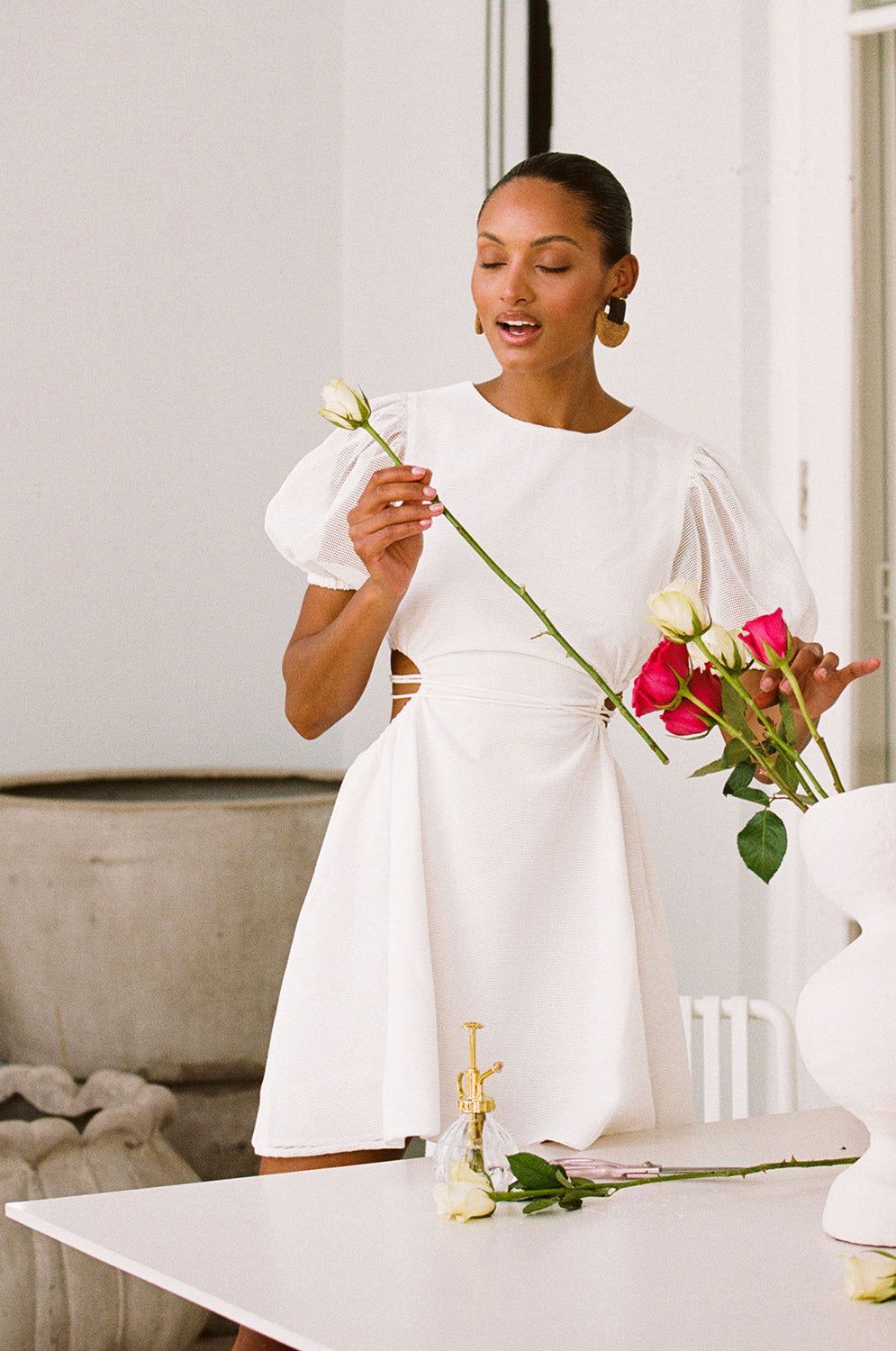 SAMPLE-Anabelle Cutout Dress sold by Sabo Skirt