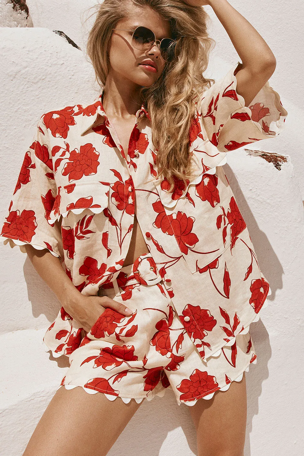 Arlette Top - Blooming sold by Sabo Skirt product image thumbnail 4