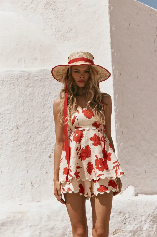 Marionette Playsuit - Blooming sold by Sabo Skirt