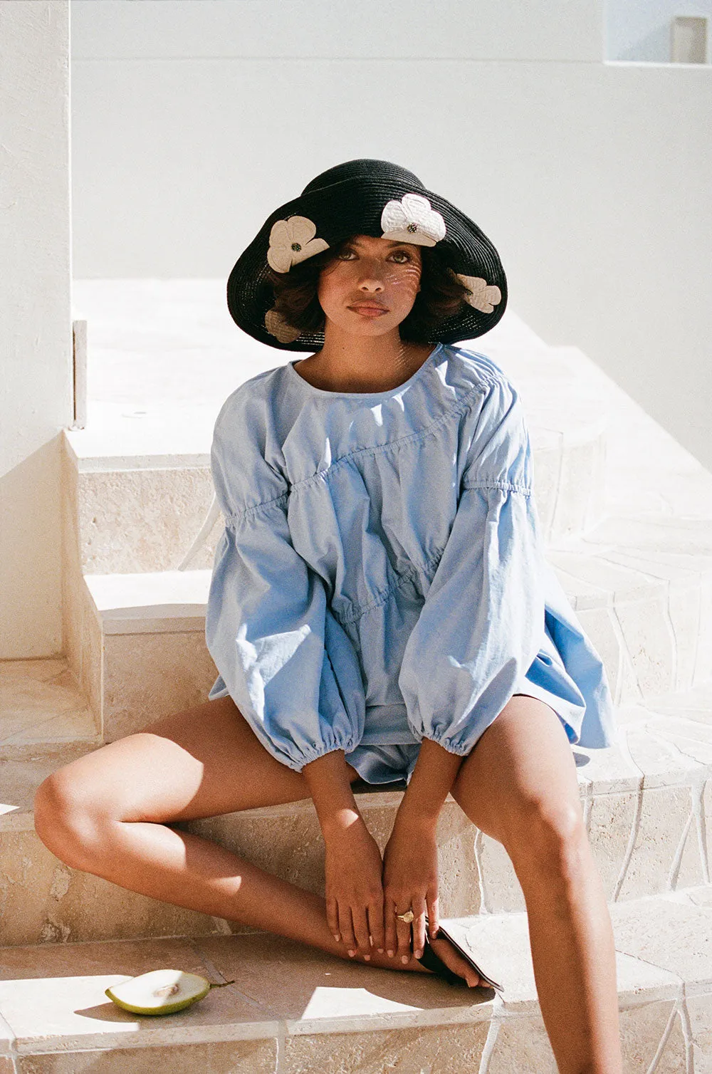 Akel Top - Blue sold by Sabo Skirt product image thumbnail 3