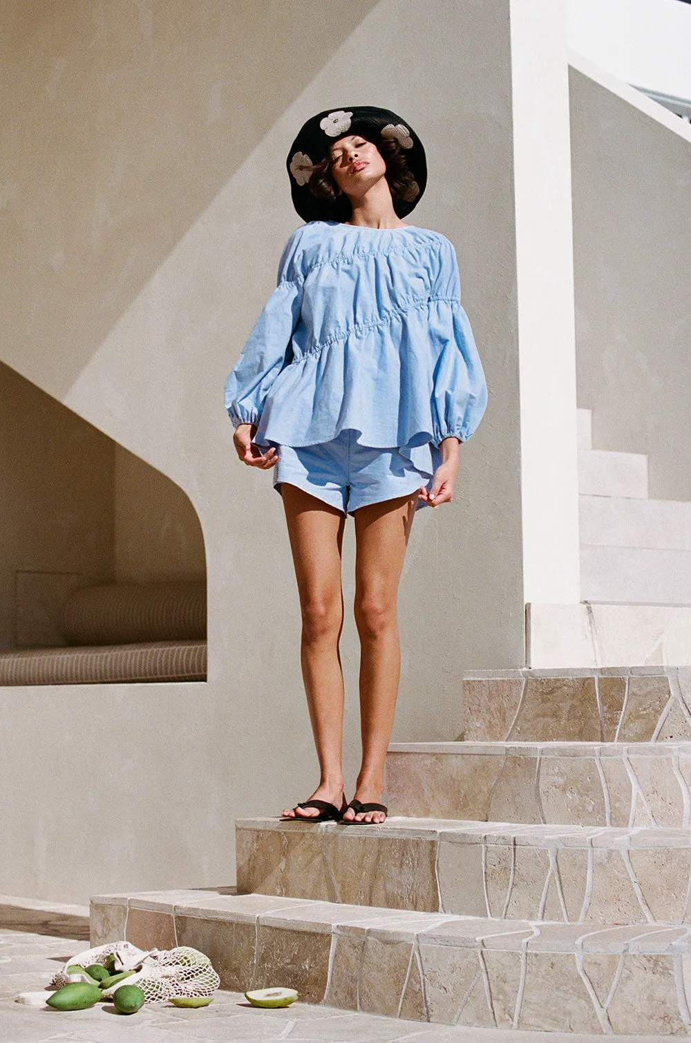 Akel Top - Blue sold by Sabo Skirt product image thumbnail 2