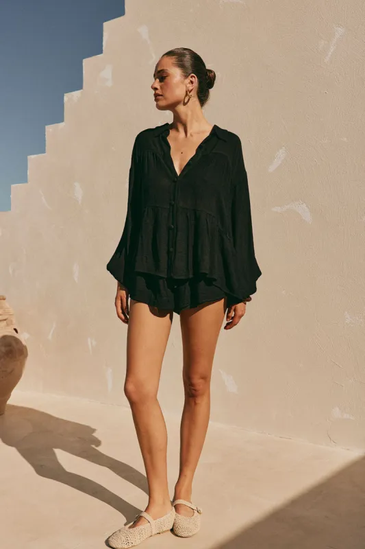 Huxley Top - Black sold by Sabo Skirt