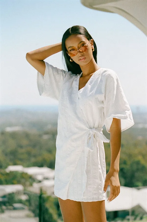 SAMPLE-Presley Wrap Dress sold by Sabo Skirt