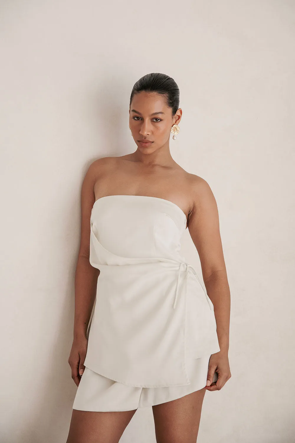 SAMPLE-Kleo Top - Ivory sold by Sabo Skirt