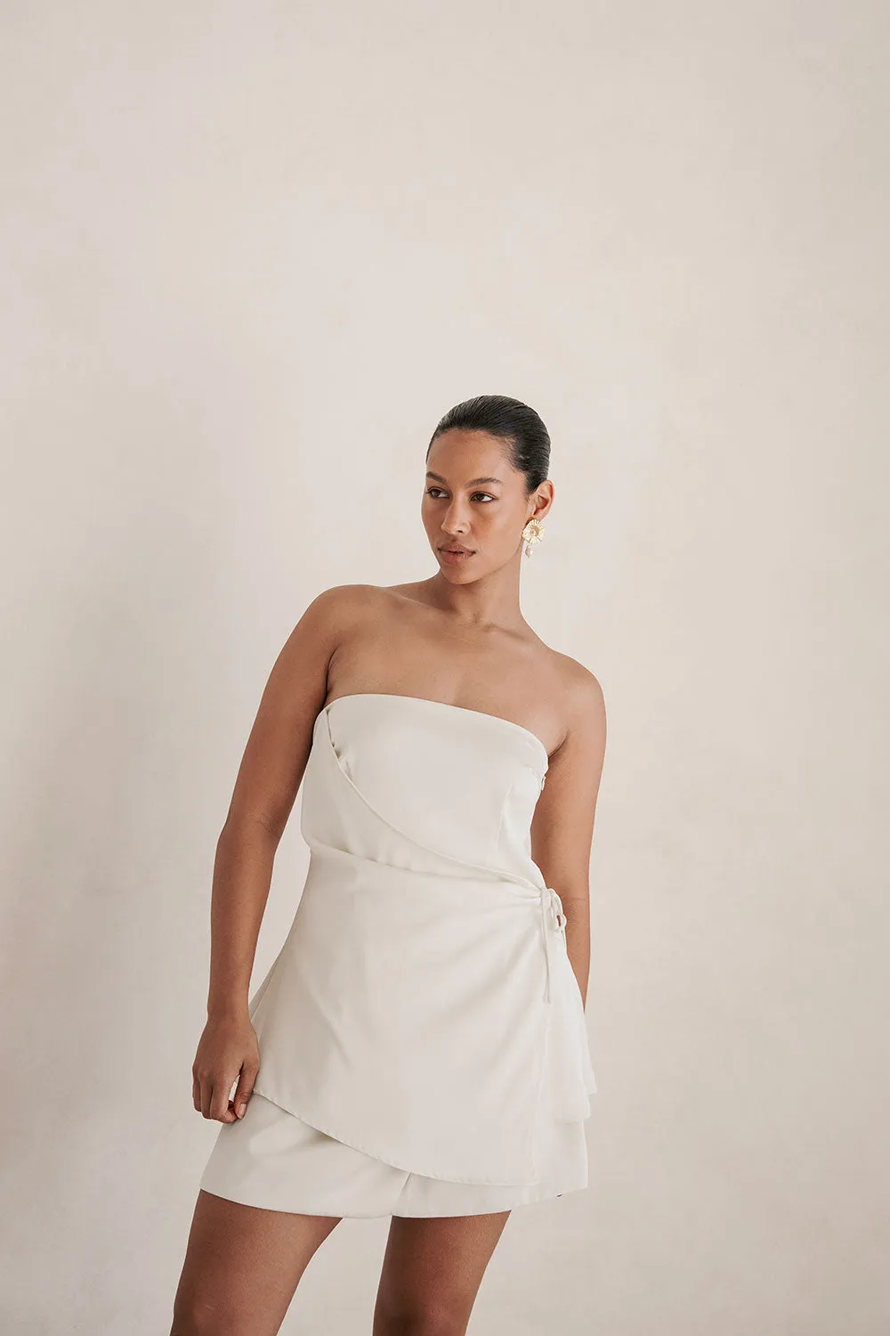 SAMPLE-Kleo Top - Ivory sold by Sabo Skirt product image thumbnail 3