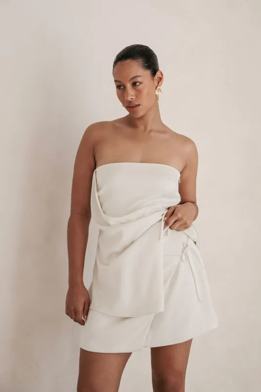 SAMPLE-Kleo Skirt - Ivory sold by Sabo Skirt