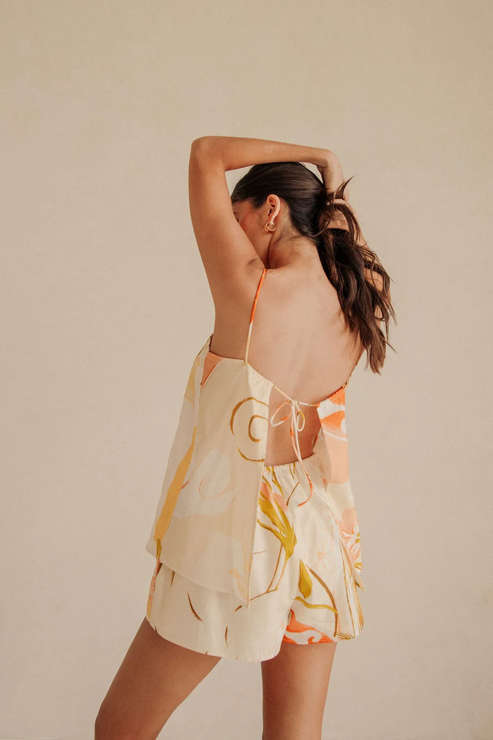 Adiamo Playsuit - Thalassa Rust sold by Sabo Skirt product image thumbnail 3