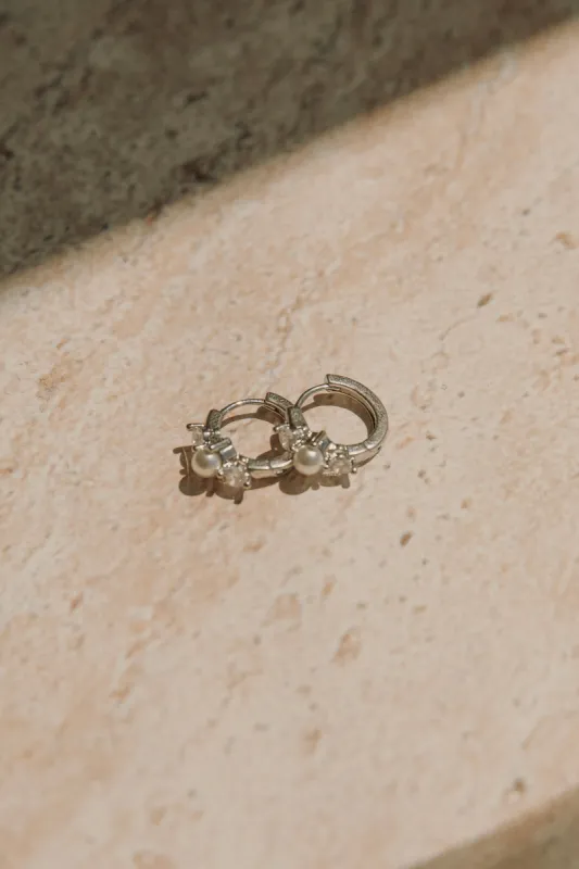 Lira Earrings - Silver sold by Sabo Skirt