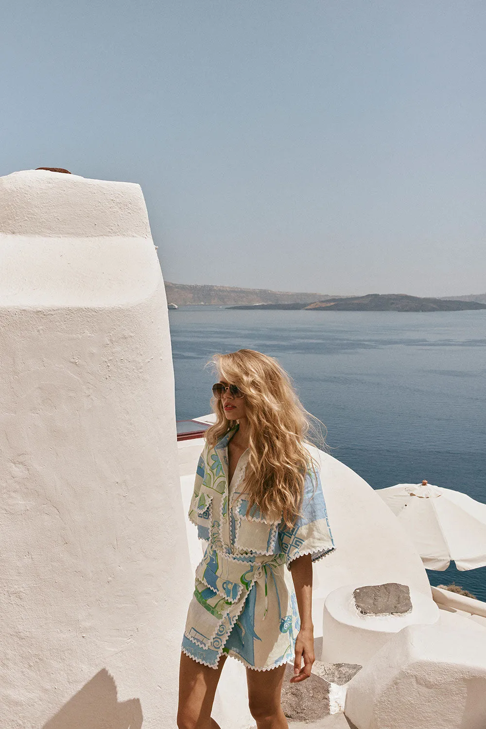 SAMPLE-Diaz Skirt - Theotokos Ocean sold by Sabo Skirt product image thumbnail 4