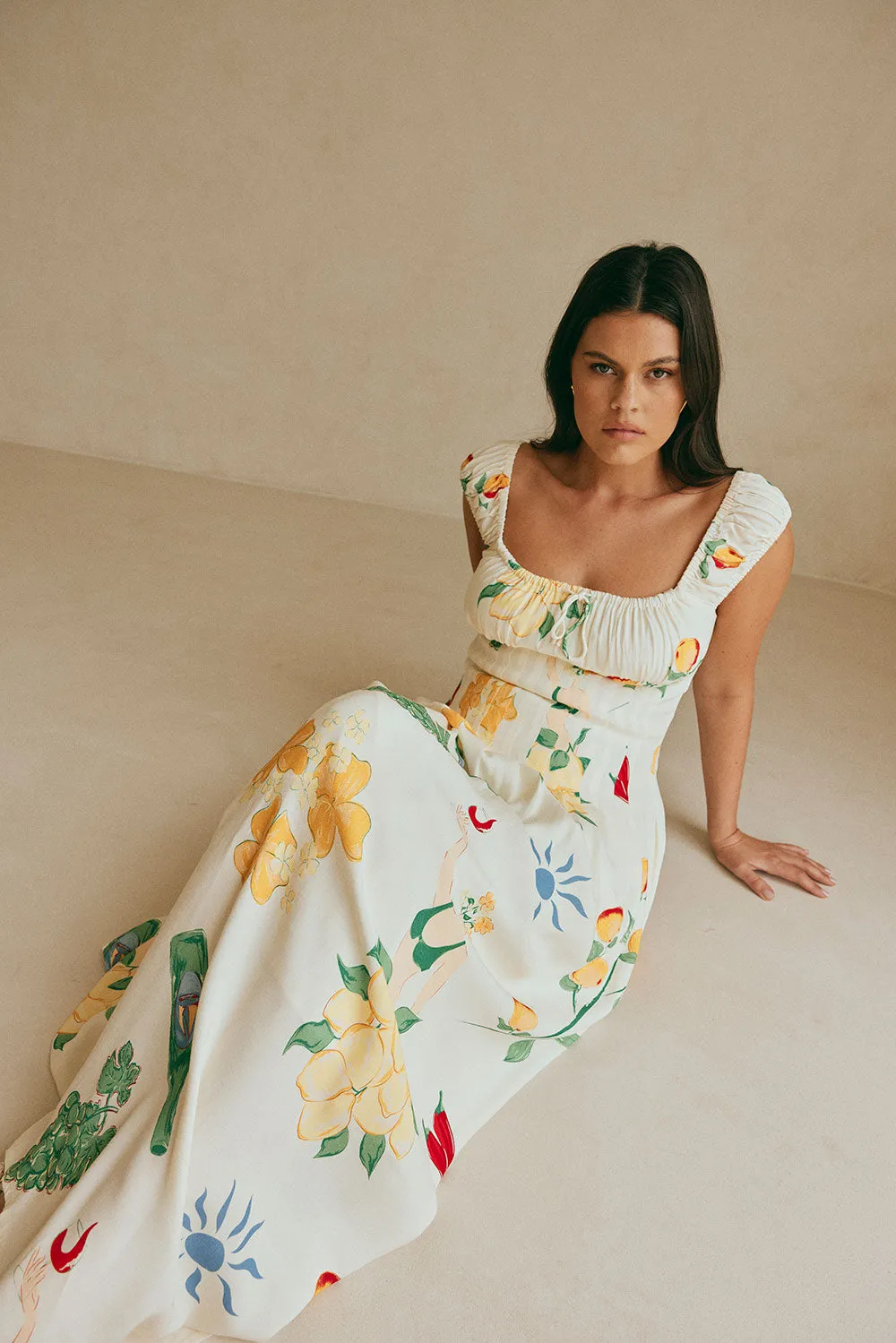 SAMPLE-Astoriya Dress - Aesta sold by Sabo Skirt