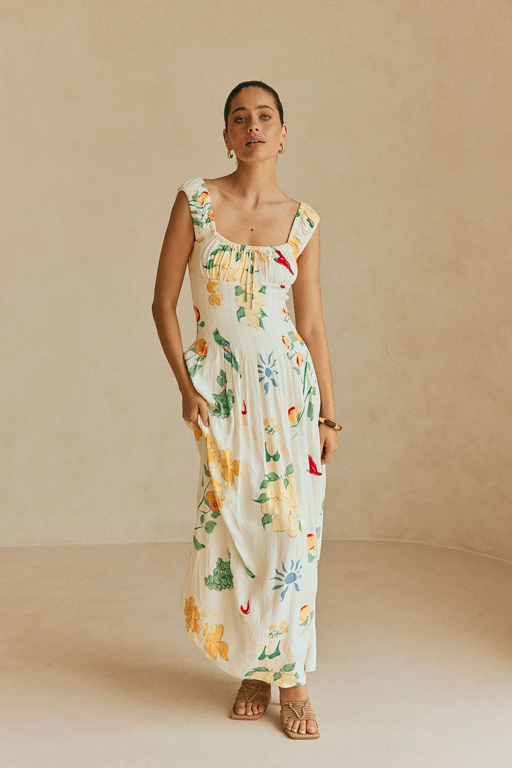 SAMPLE-Astoriya Dress - Aesta sold by Sabo Skirt product image thumbnail 3