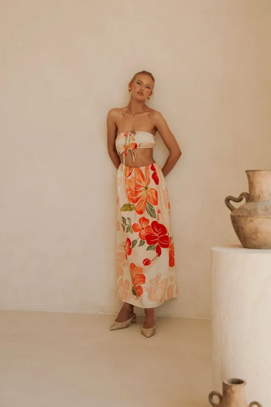 Fei Dress - Petal Scarf sold by Sabo Skirt