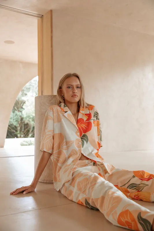 Chey Top - Petal Scarf sold by Sabo Skirt