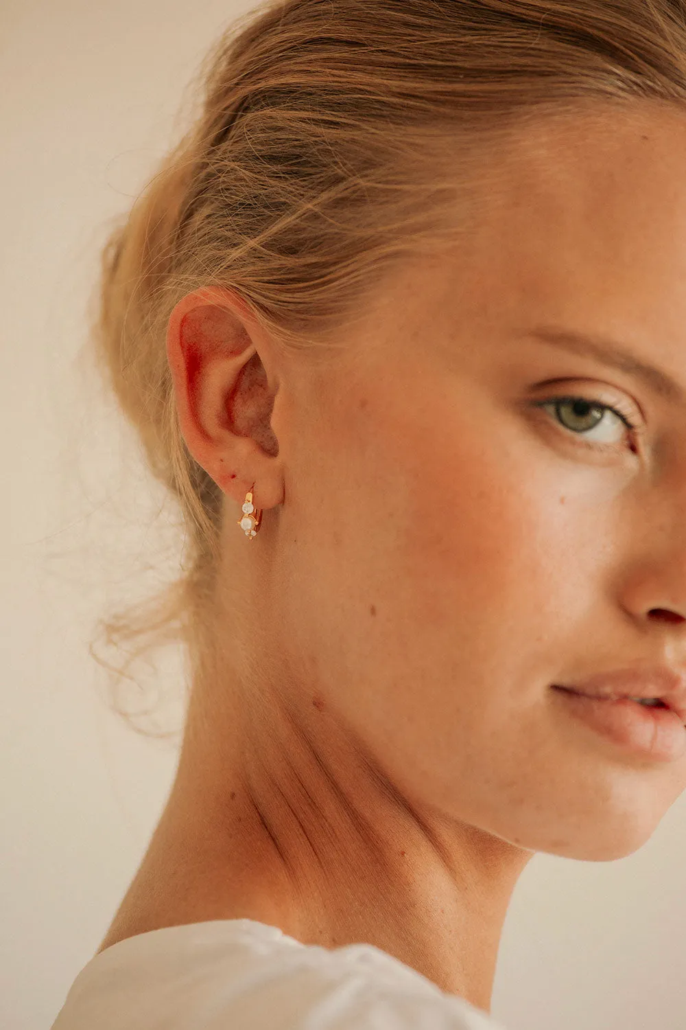 Lira Earrings - Gold sold by Sabo Skirt product image thumbnail 3