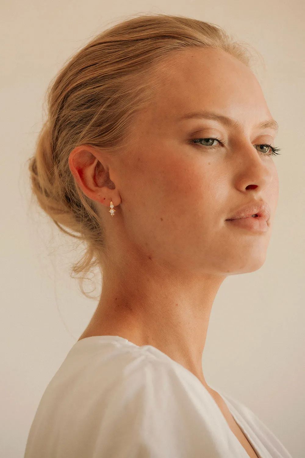 Lira Earrings - Gold sold by Sabo Skirt product image thumbnail 2