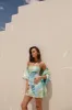 Amira Dress - Magnolia Blue sold by Sabo Skirt